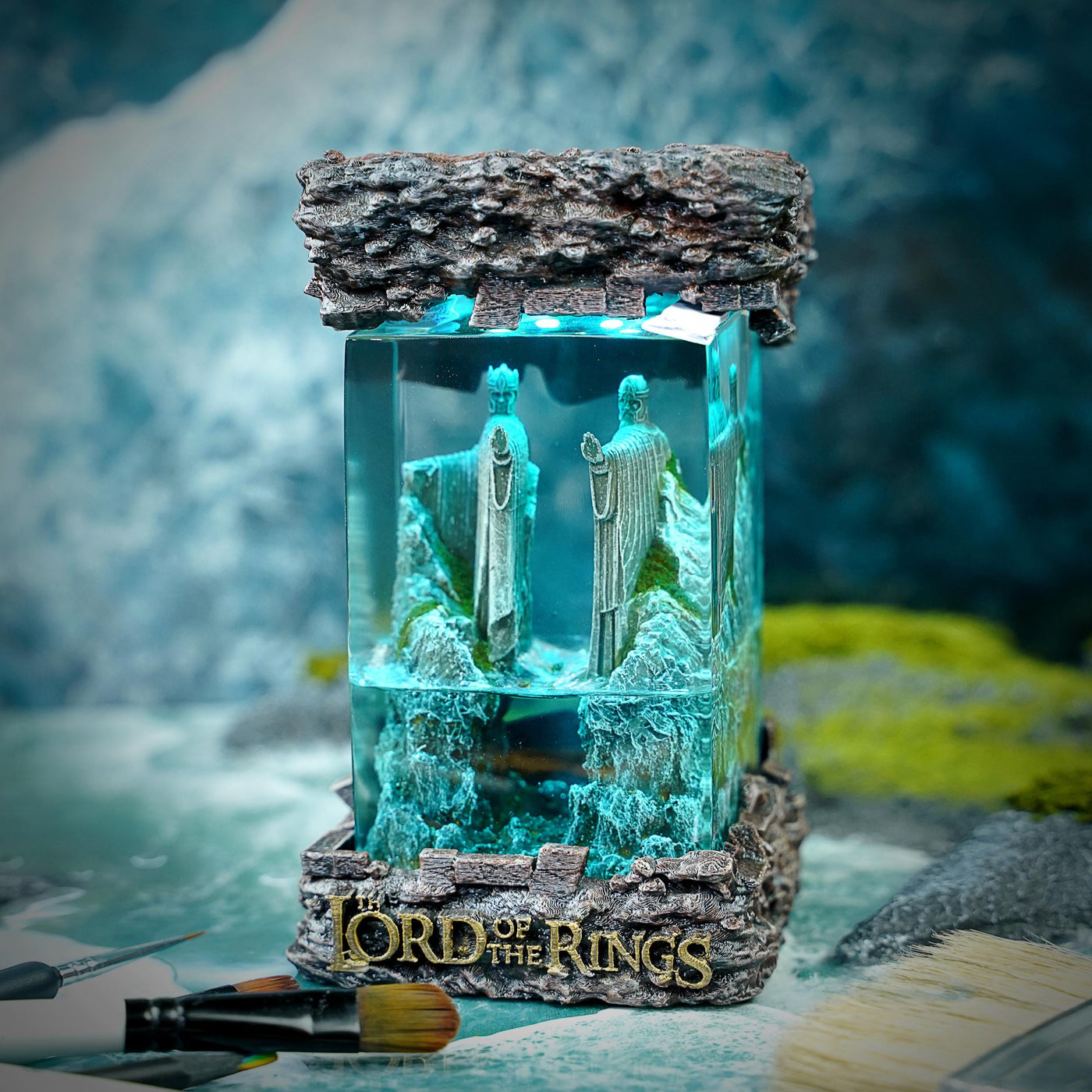 Argonath Lord of the Rings Epoxy Night Light