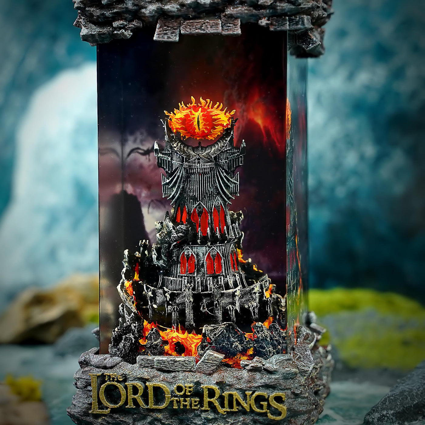 Eye Sauron Lord of the Rings Epoxy Night Light