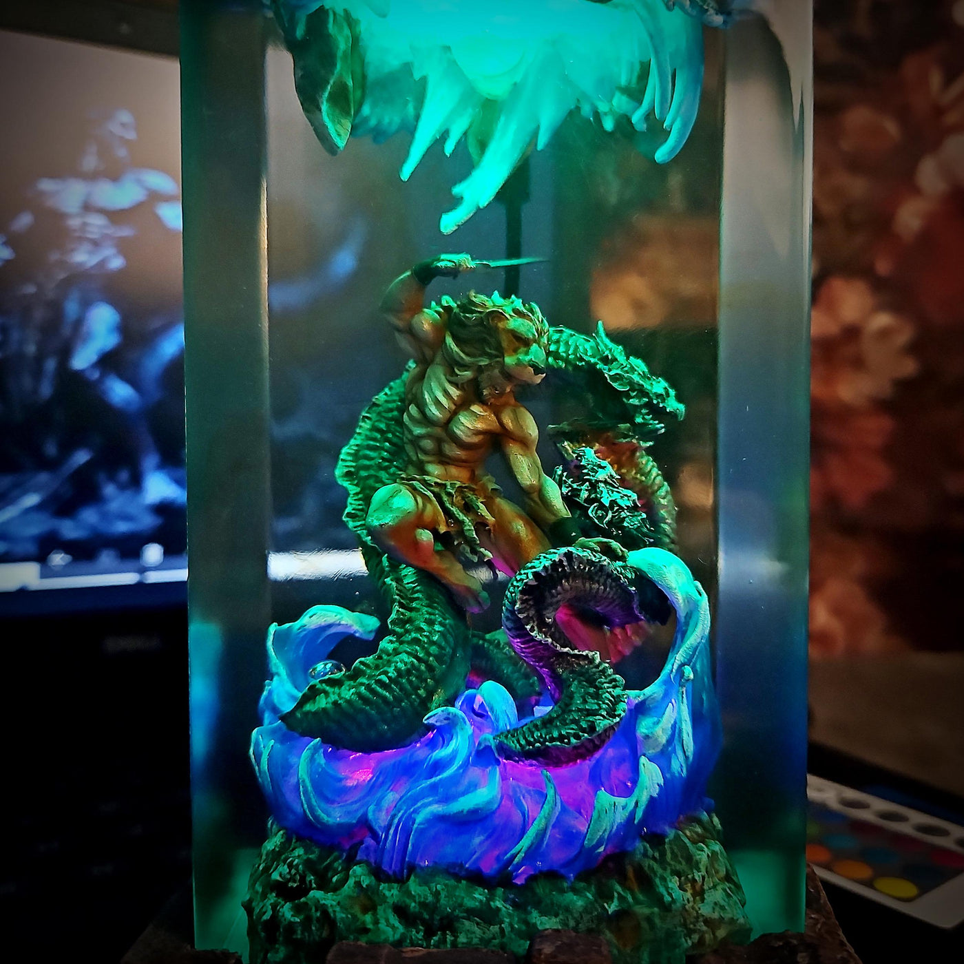 Hercules Epoxy Night Light