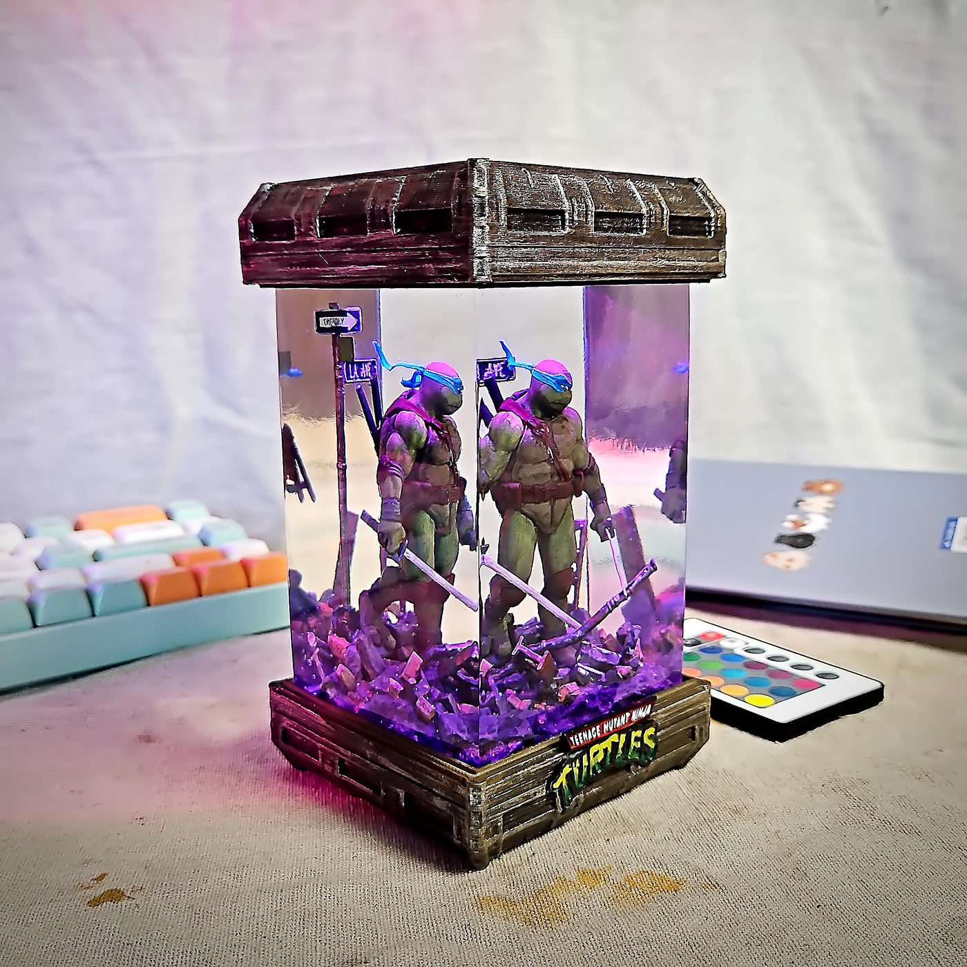 Mutant Ninja Epoxy Night Light