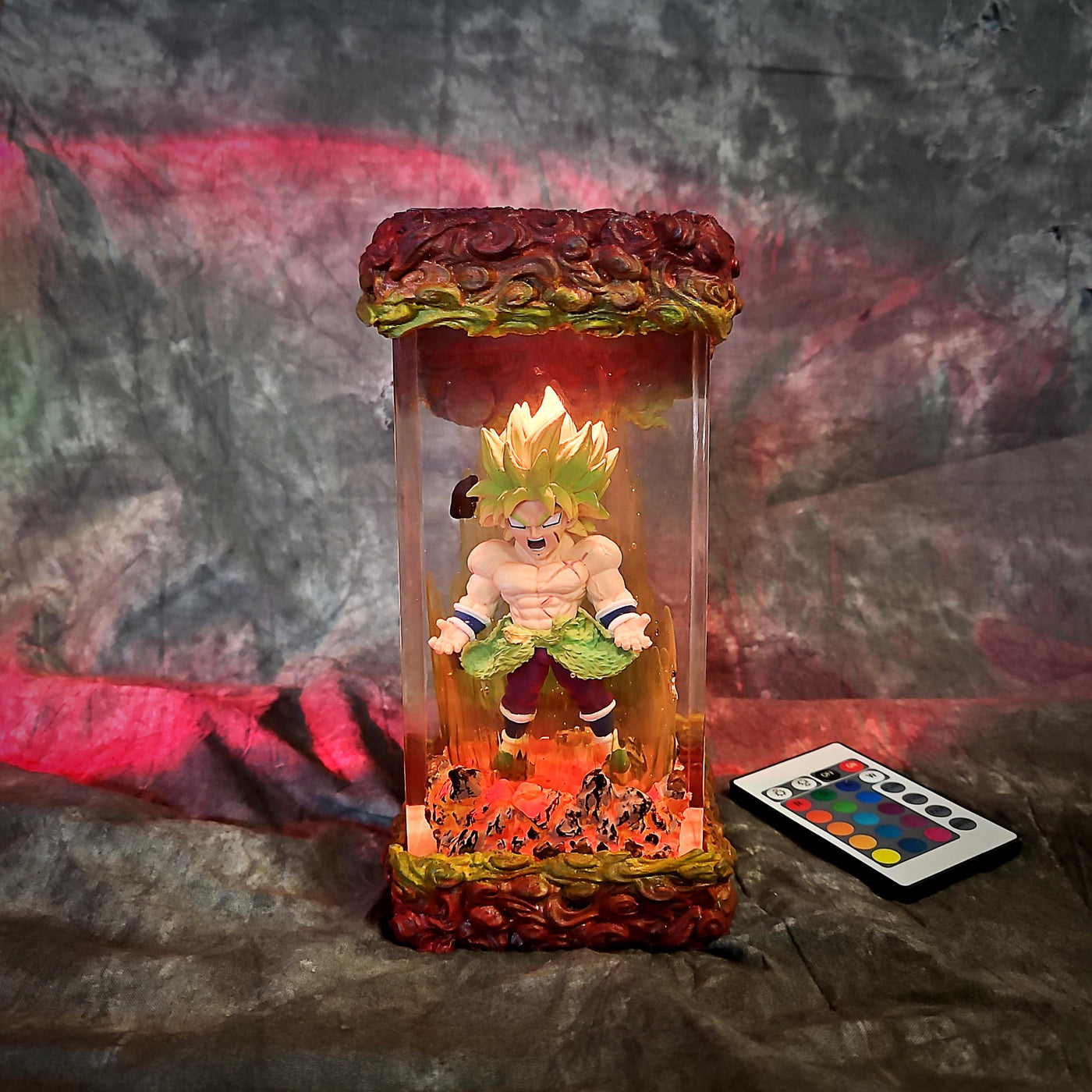 Super Broly Dragonball Epoxy Night Light