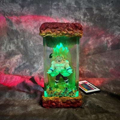 Super Broly Dragonball Epoxy Night Light