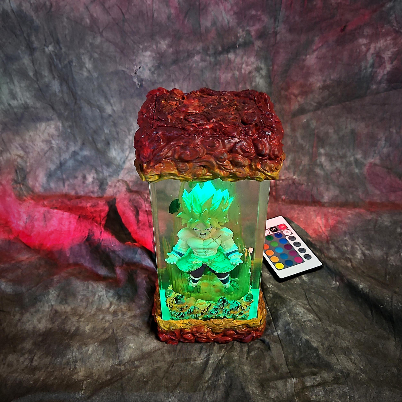 Super Broly Dragonball Epoxy Night Light