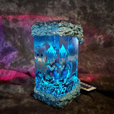 Gogeta Blue Super Saiyan Blue Dragonball Epoxy Night Light