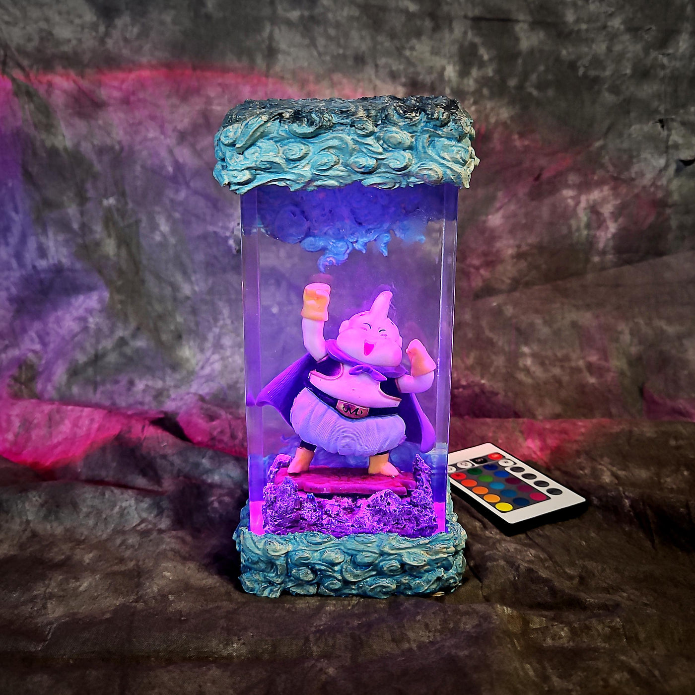 Chibi Fat Buu Dragonball Epoxy Night Light