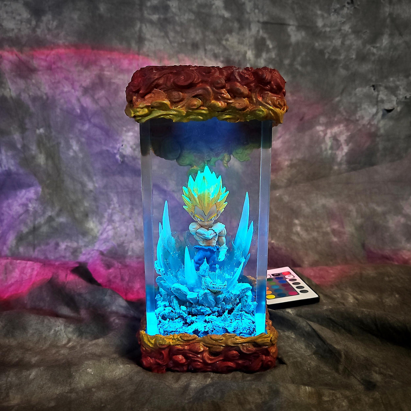 Chibi Vegeta Dragonball Epoxy Night Light