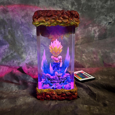 Chibi Vegeta Dragonball Epoxy Night Light