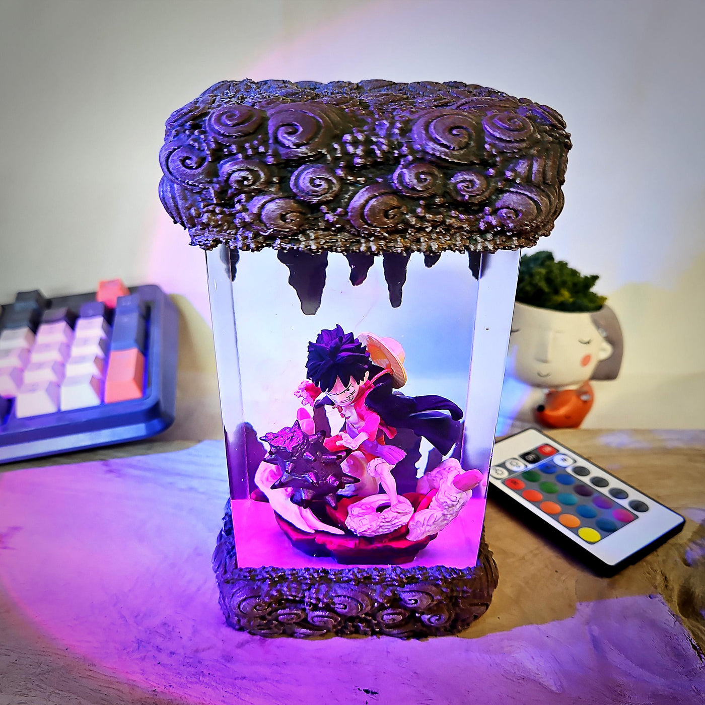 Luffy 3D2Y Onepiece Epoxy Night Light