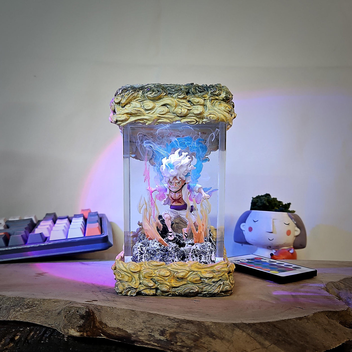 Nika Luffy Gear 5 Onepiece Epoxy Night Light