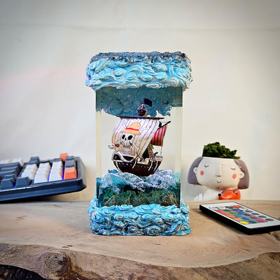 Going Merry Onepiece Epoxy Night Light