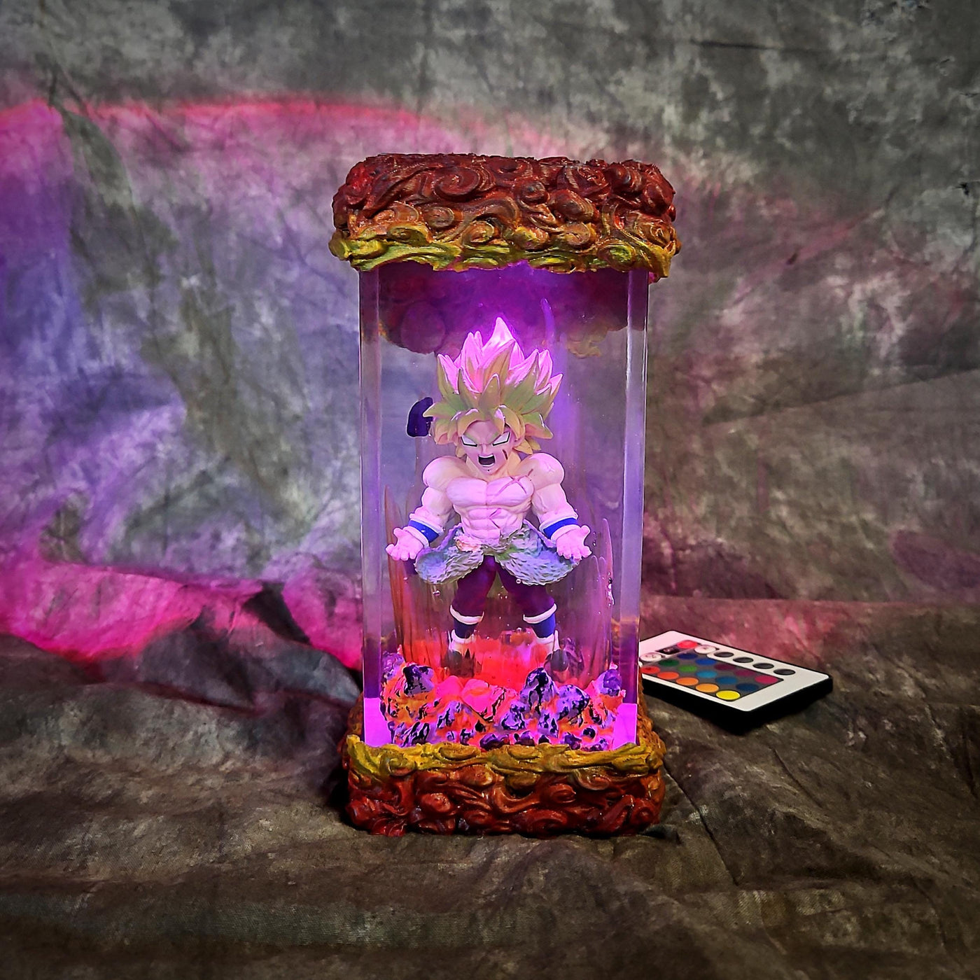 Super Broly Dragonball Epoxy Night Light