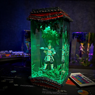 Vegeta Samurai Dragonball Epoxy Night Light