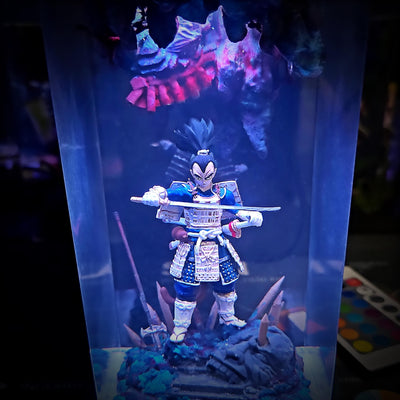 Vegeta Samurai Dragonball Epoxy Night Light