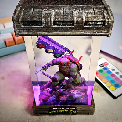 Mutant Ninja Epoxy Night Light