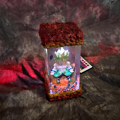 Super Broly Dragonball Epoxy Night Light