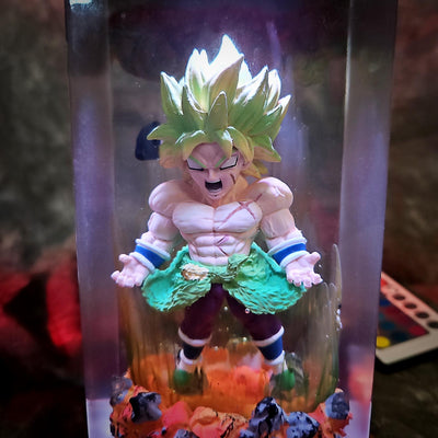 Super Broly Dragonball Epoxy Night Light