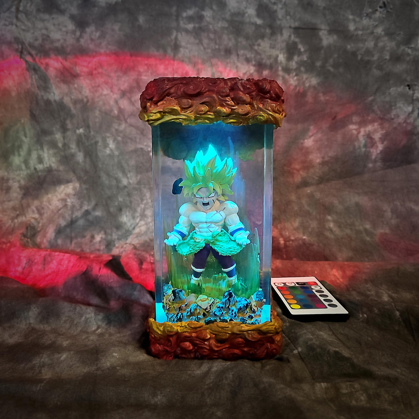 Super Broly Dragonball Epoxy Night Light