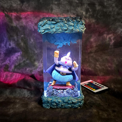 Chibi Fat Buu Dragonball Epoxy Night Light