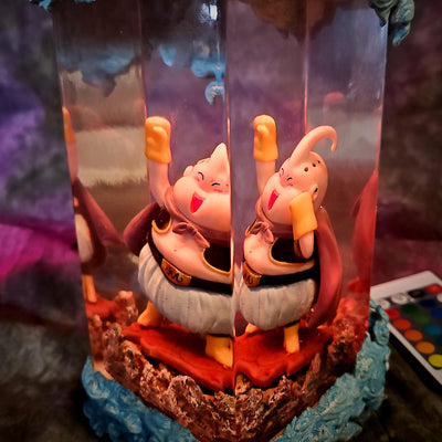 Chibi Fat Buu Dragonball Epoxy Night Light