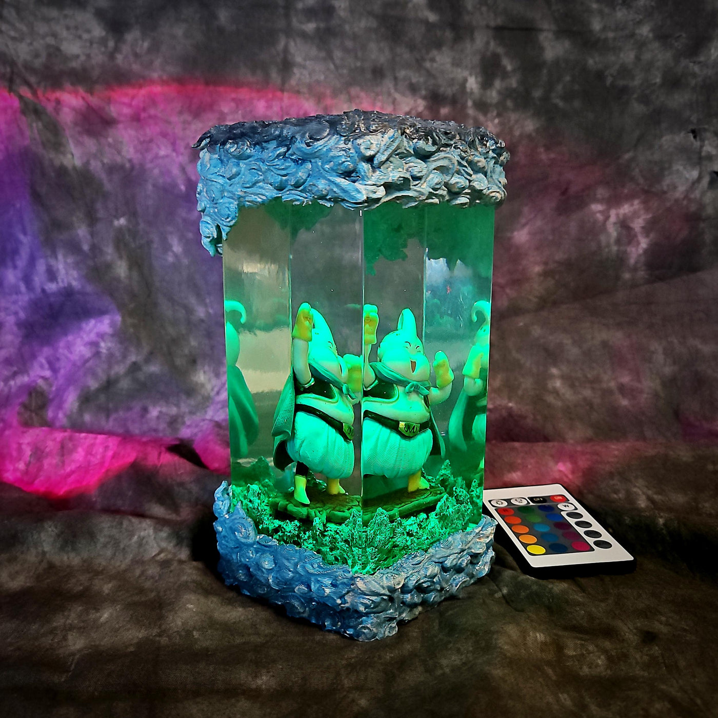 Chibi Fat Buu Dragonball Epoxy Night Light