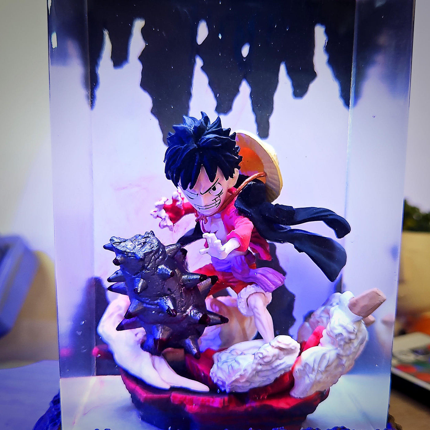 Luffy 3D2Y Onepiece Epoxy Night Light