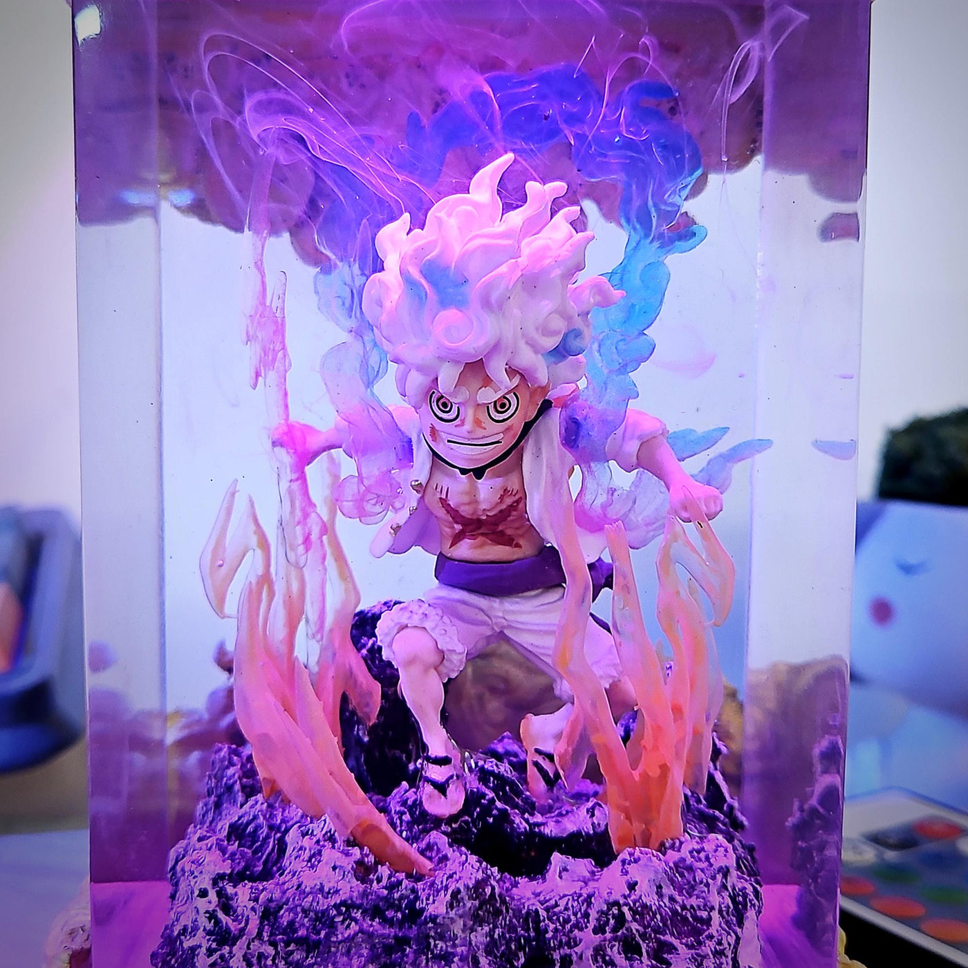 Nika Luffy Gear 5 Onepiece Epoxy Night Light