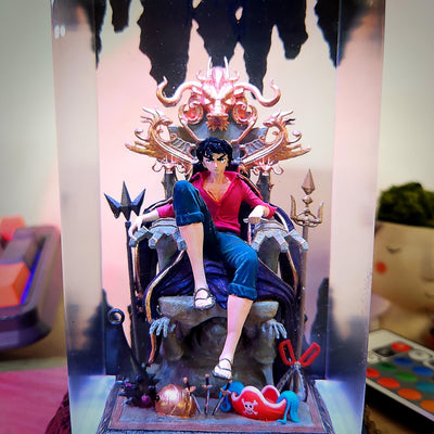 Luffy King Private Onepiece Epoxy Night Light