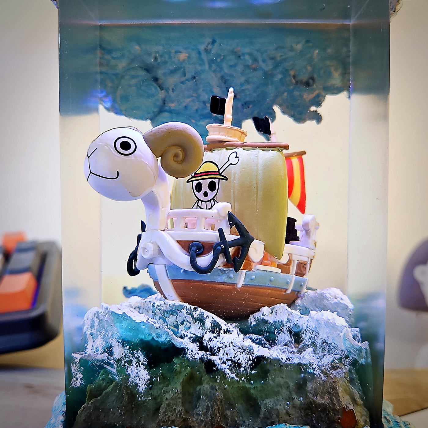 Going Merry Onepiece Epoxy Night Light