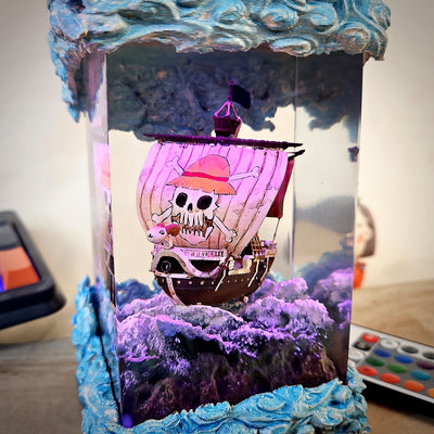 Going Merry Onepiece Epoxy Night Light