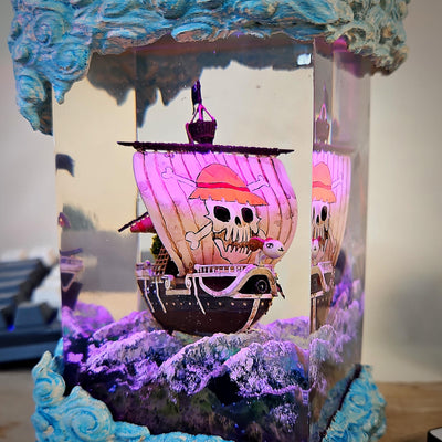 Going Merry Onepiece Epoxy Night Light