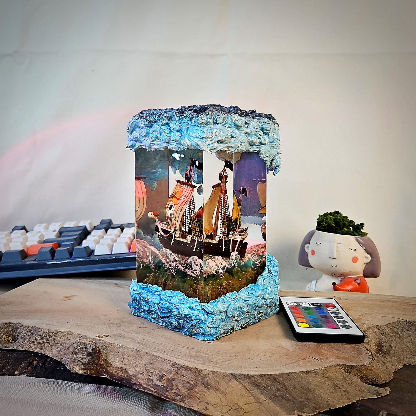 Going Merry Onepiece Epoxy Night Light