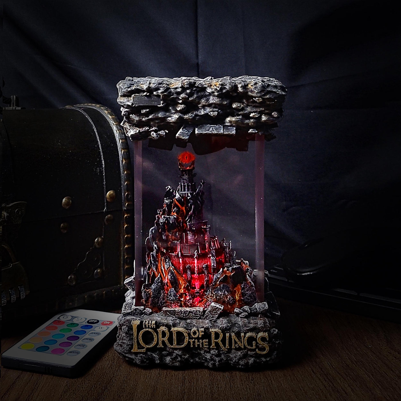 Eye of Sauron LOTR Epoxy Night Light