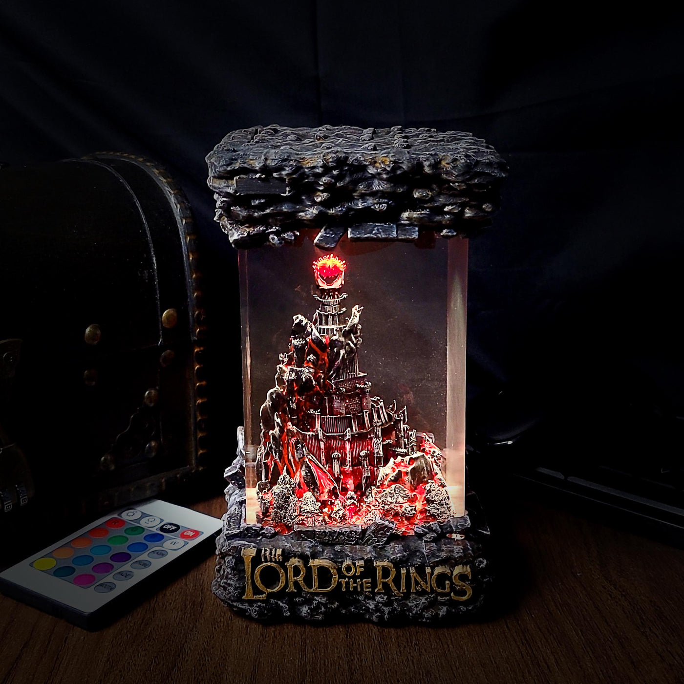 Eye of Sauron LOTR Epoxy Night Light