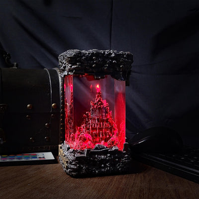 Eye of Sauron LOTR Epoxy Night Light