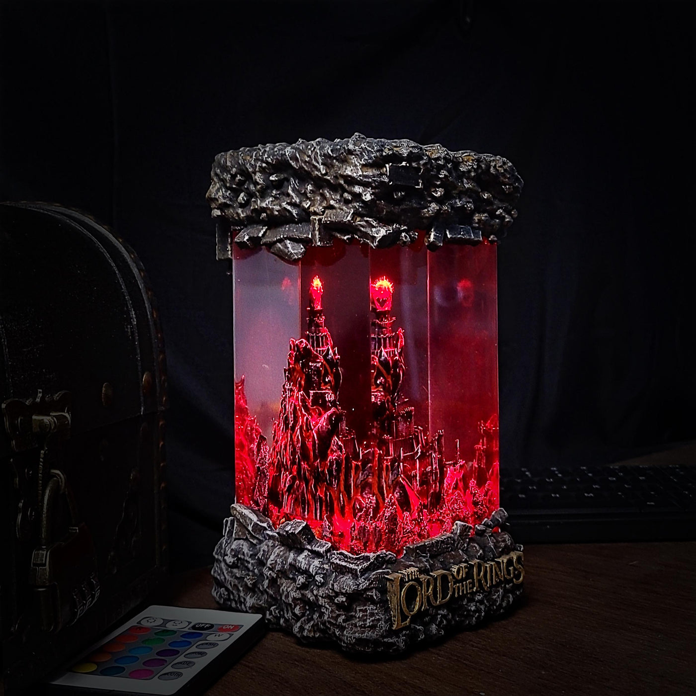 Eye of Sauron LOTR Epoxy Night Light