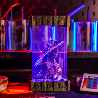 Spiderman x Venom Epoxy Night Light