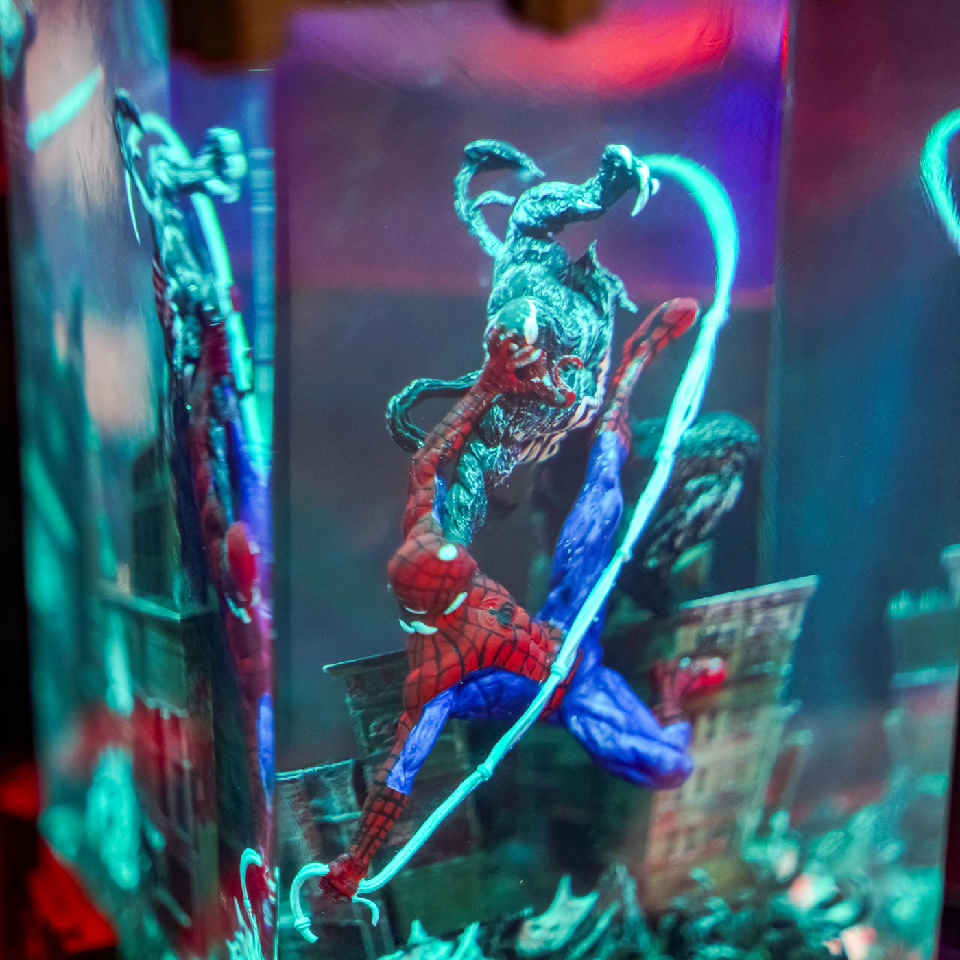 Spiderman x Venom Epoxy Night Light