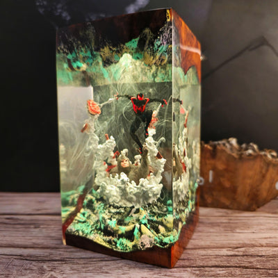 Spiderman x Sandman Epoxy Night Light