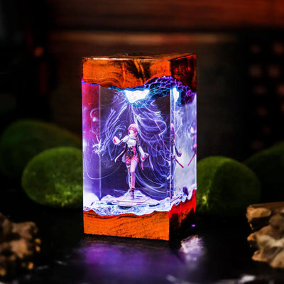 Kafka Honkai: Star Rail Resin Lamp