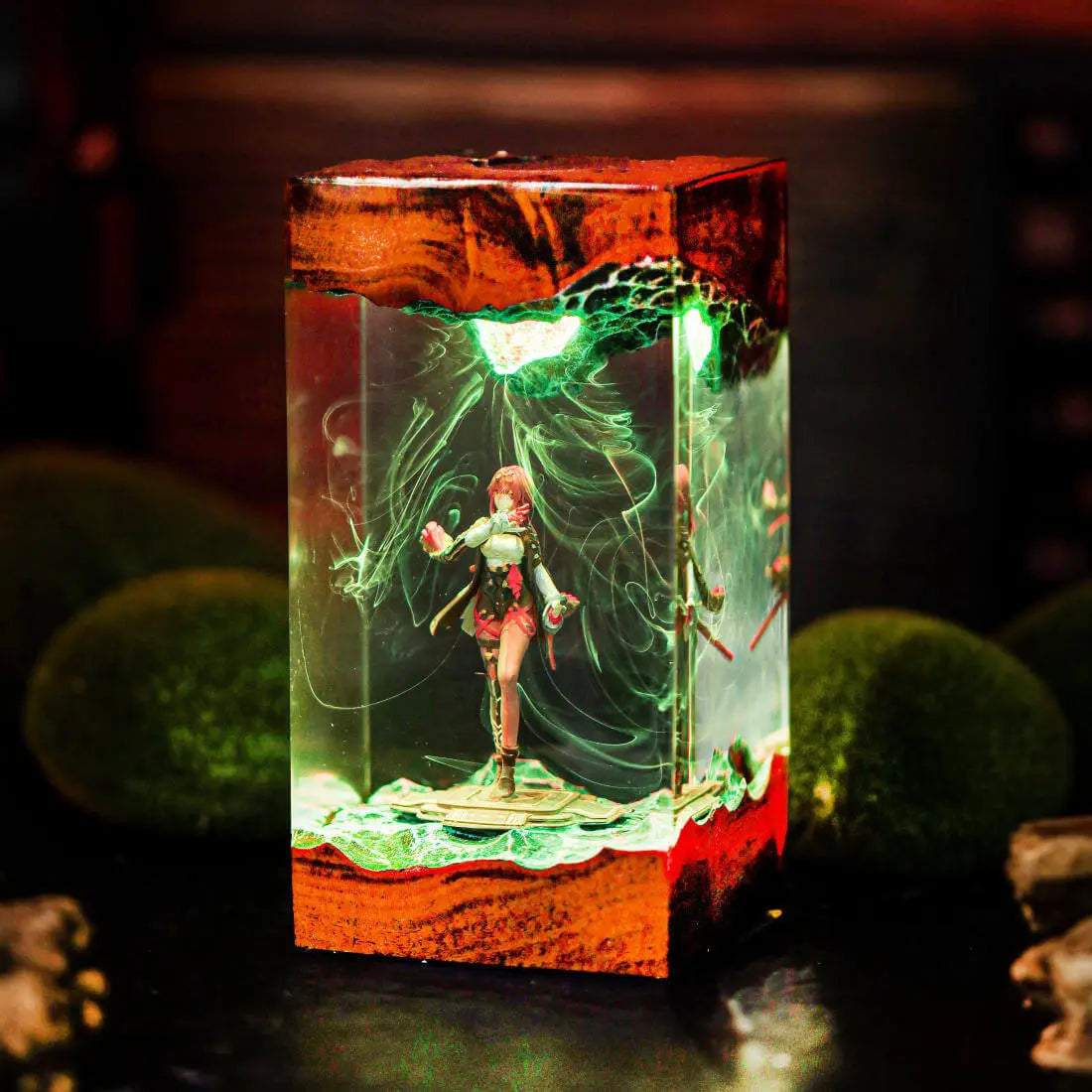 Kafka Honkai: Star Rail Resin Lamp