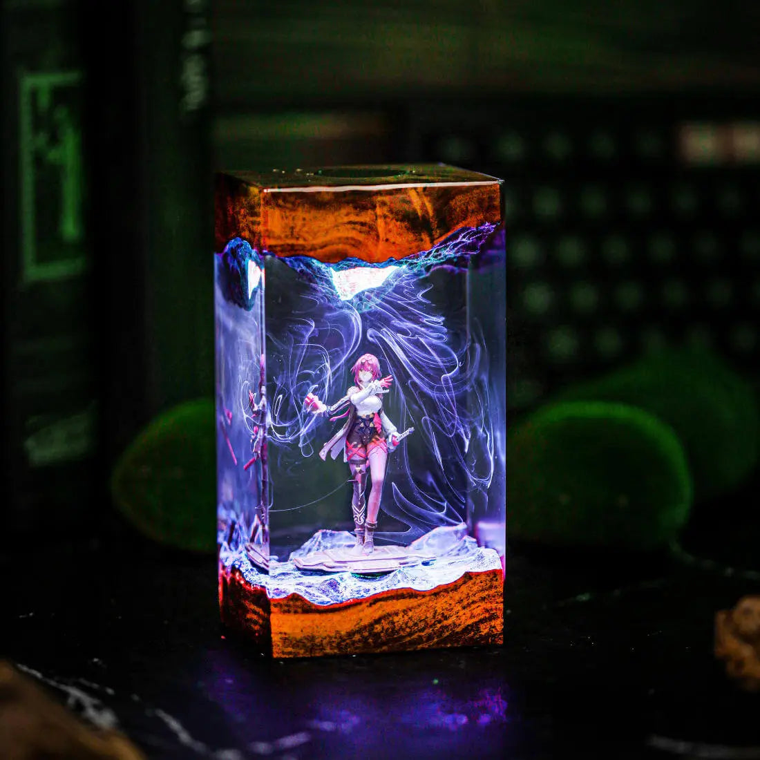 Kafka Honkai: Star Rail Resin Lamp