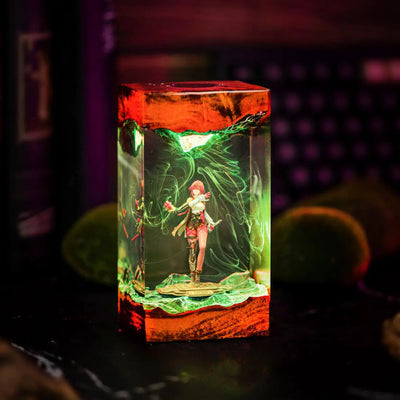 Kafka Honkai: Star Rail Resin Lamp