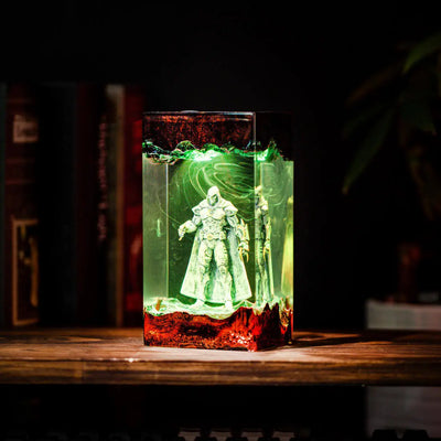 Marvel Rivals Moon Knight Resin Lamp