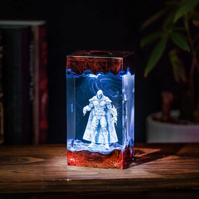Marvel Rivals Moon Knight Resin Lamp