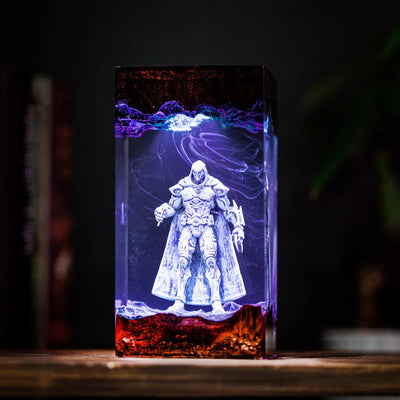 Marvel Rivals Moon Knight Resin Lamp