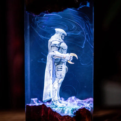Marvel Rivals Moon Knight Resin Lamp