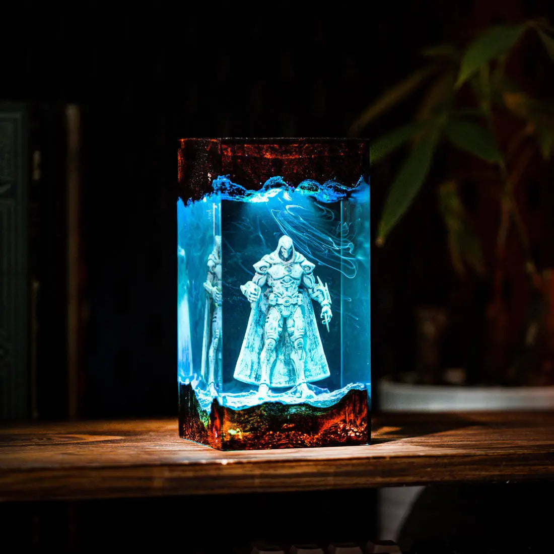Marvel Rivals Moon Knight Resin Lamp
