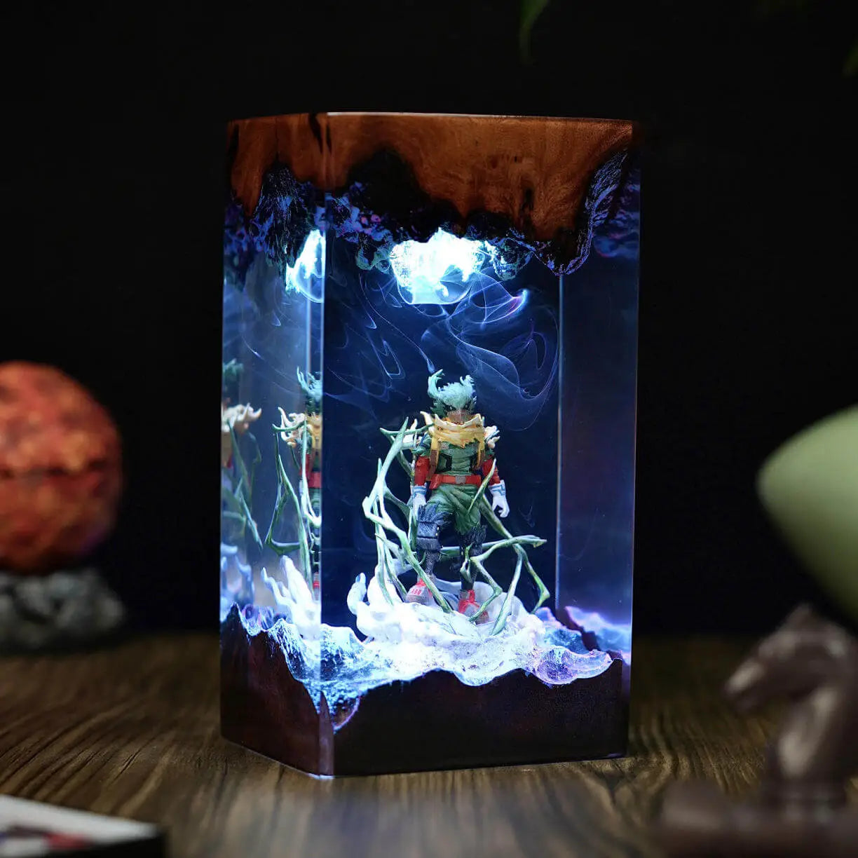 My Hero Academia Dark Deku Resin Lamp