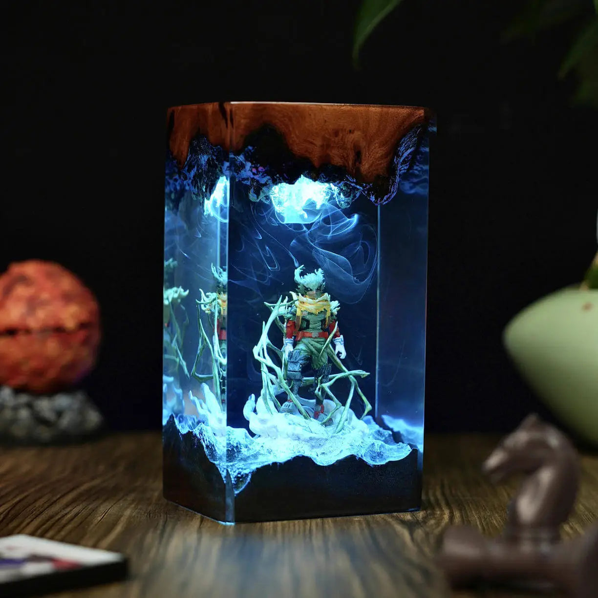 My Hero Academia Dark Deku Resin Lamp