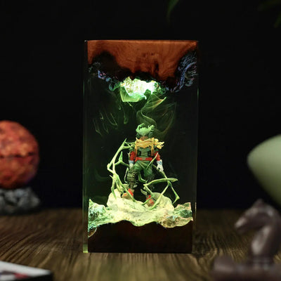 My Hero Academia Dark Deku Resin Lamp